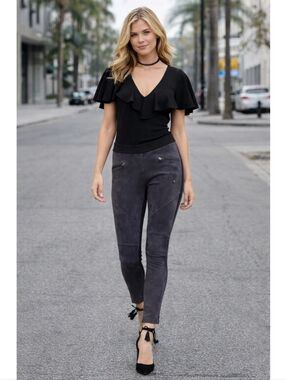 Blank NYC | Sued Front Pull-On Leggings NEW Size 26